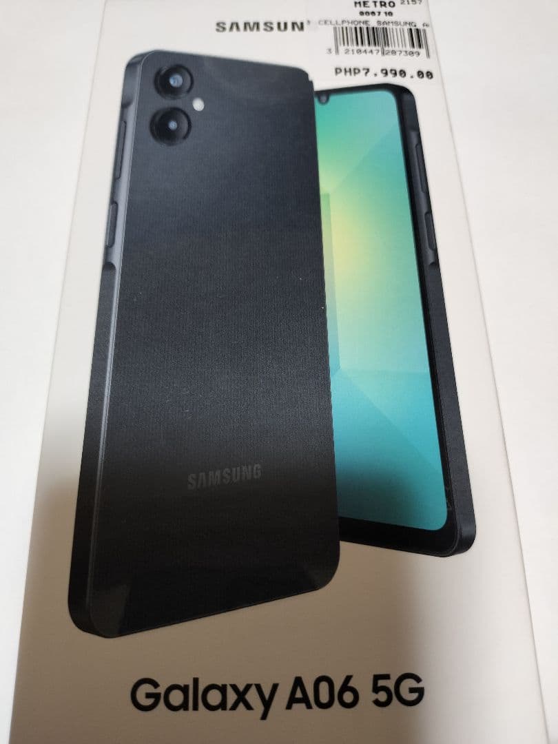 Samsung Galaxy A06 5G SIMフリー グローバル版 ブラック