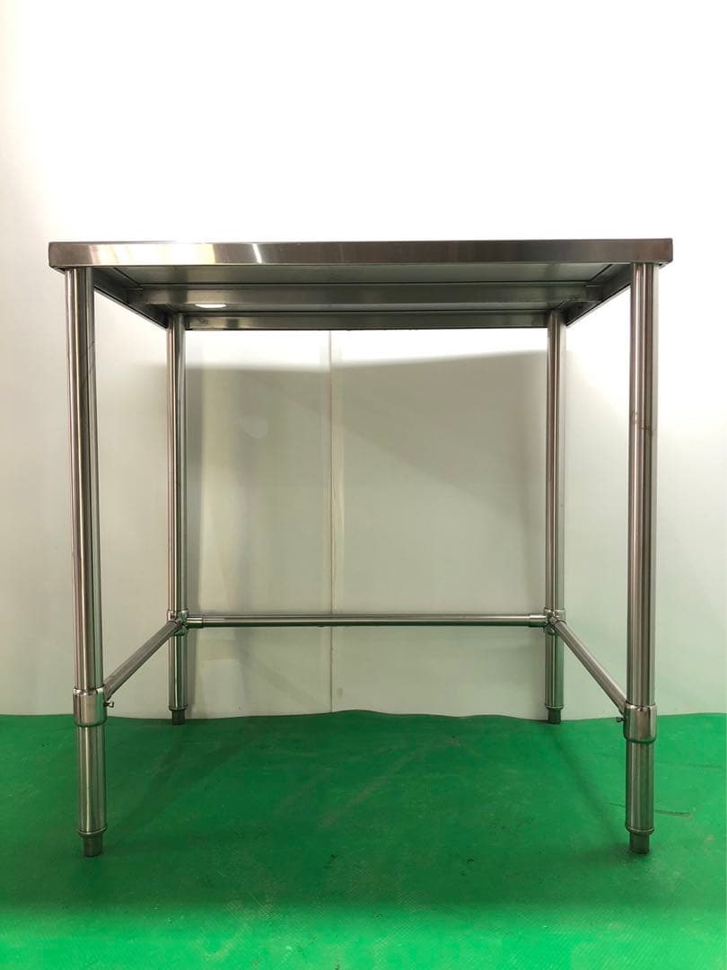 ☆地域限定送料無料☆工場整備品☆作業台　幅850 ステンレス　三方枠