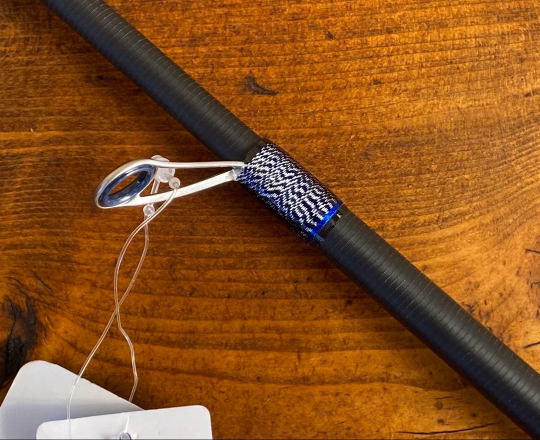 超軽量　カーボンロッ5ft トラウトロッド　スピニングロッド　ウッドグリップ