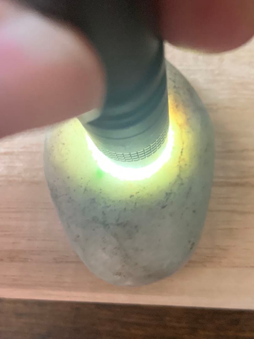 縄文時代後期　糸魚川翡翠大珠　出土　超特大　翡翠勾玉　根付　古墳　石器　勾玉