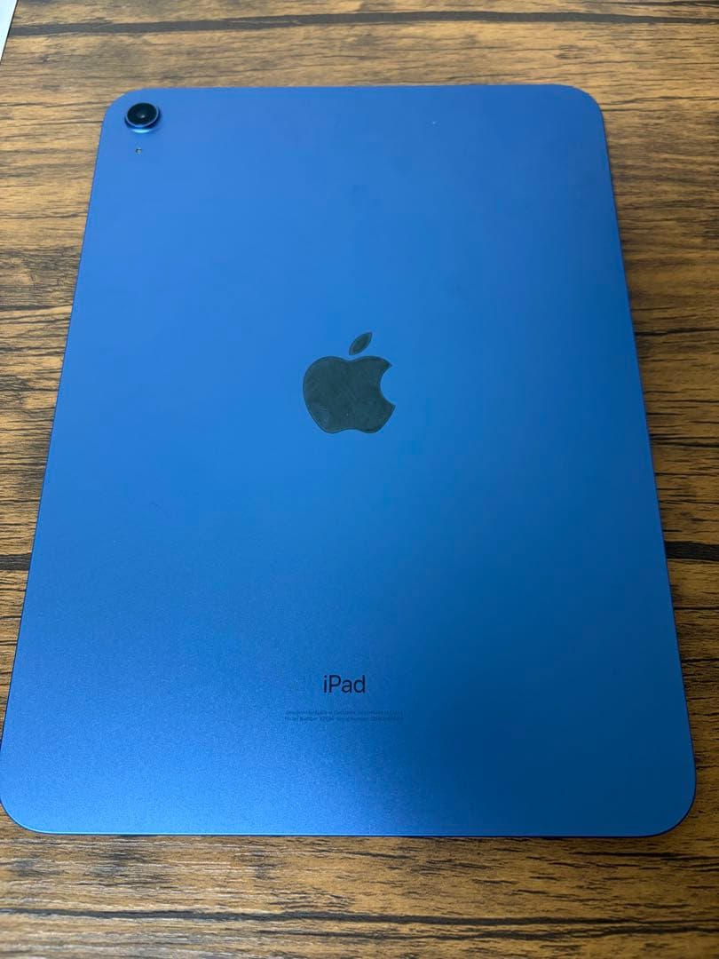 Apple iPad 第10世代 本体 ブルー Apple Pencil付き