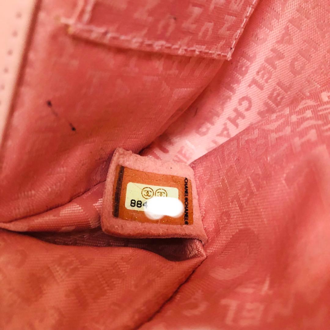 CHANEL シャネル チェーンショルダーバッグ ラムスキン カメリア