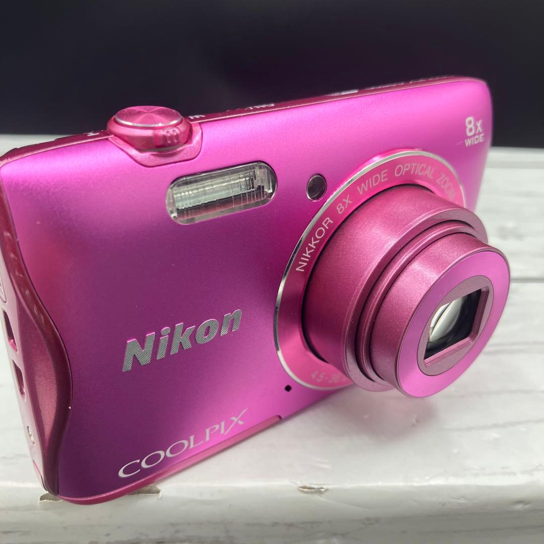 ニコン Nikon クールピクス COOLPIX S3700 ピンク