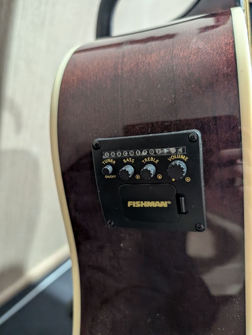 超美品　Headway　HD-25/NA 改FISHMANエレアコ ケース付