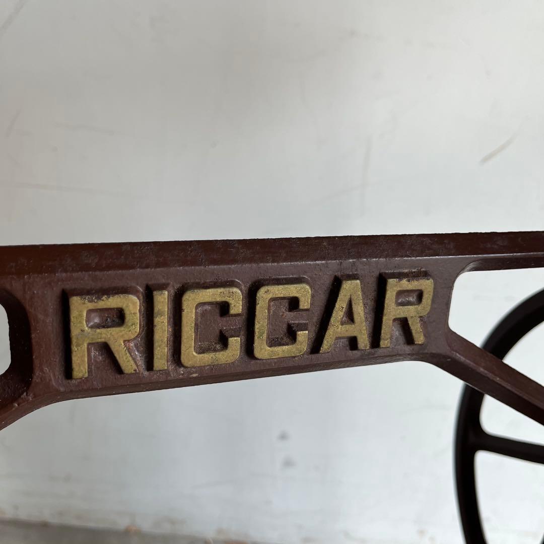 アンティーク ミシン脚 リメイク テーブル 古材 一枚板 昭和レトロ z540