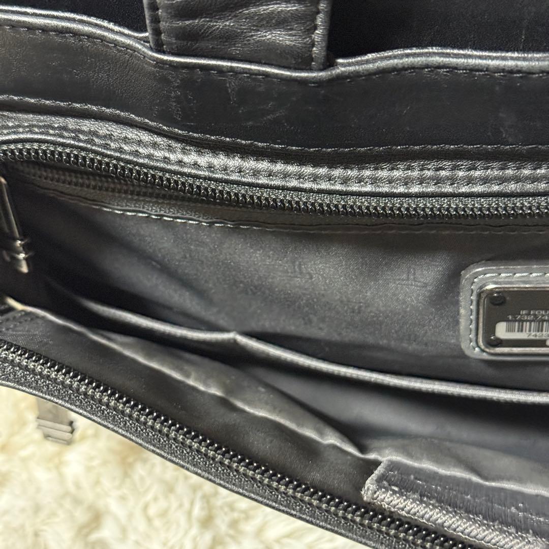TUMI トゥミ　ビジネスバッグ　ナパレザー　ブラック　2way 96130D4
