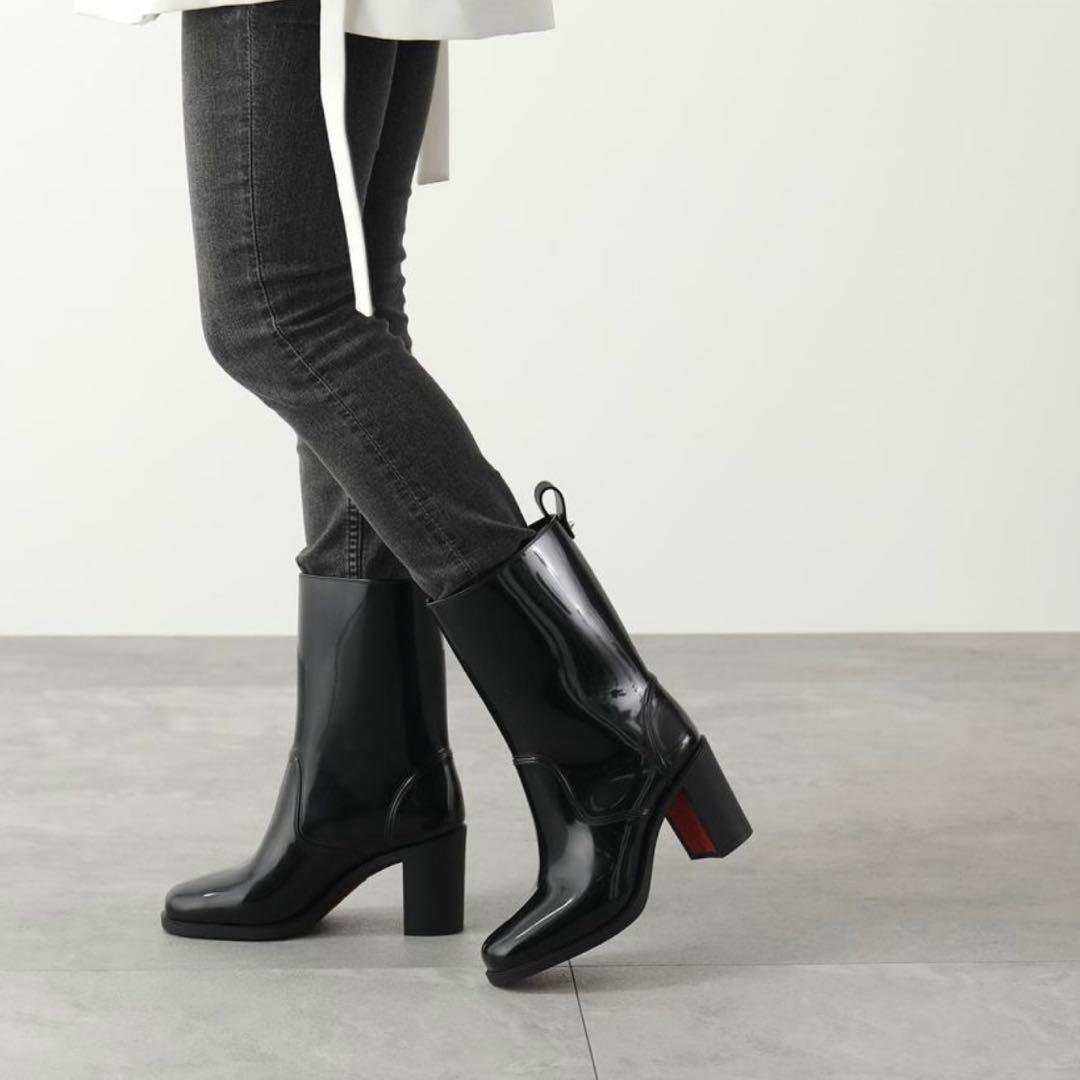 【Palace】【新品】クリスチャンルブタン⭐︎レインブーツ38