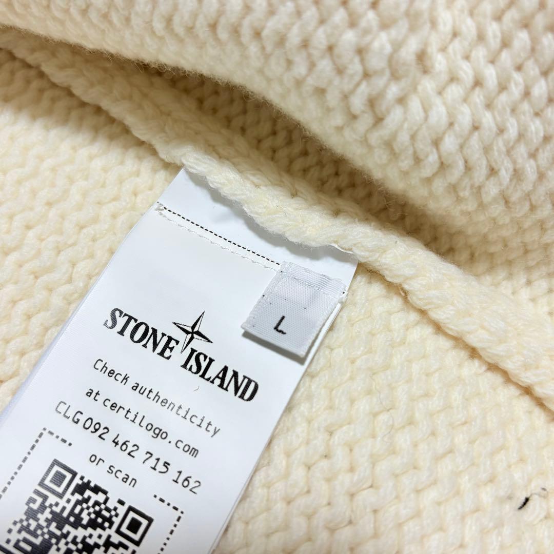 STONE  ストーンアイランド　ダブルジップ　ニットベスト　Ｌ