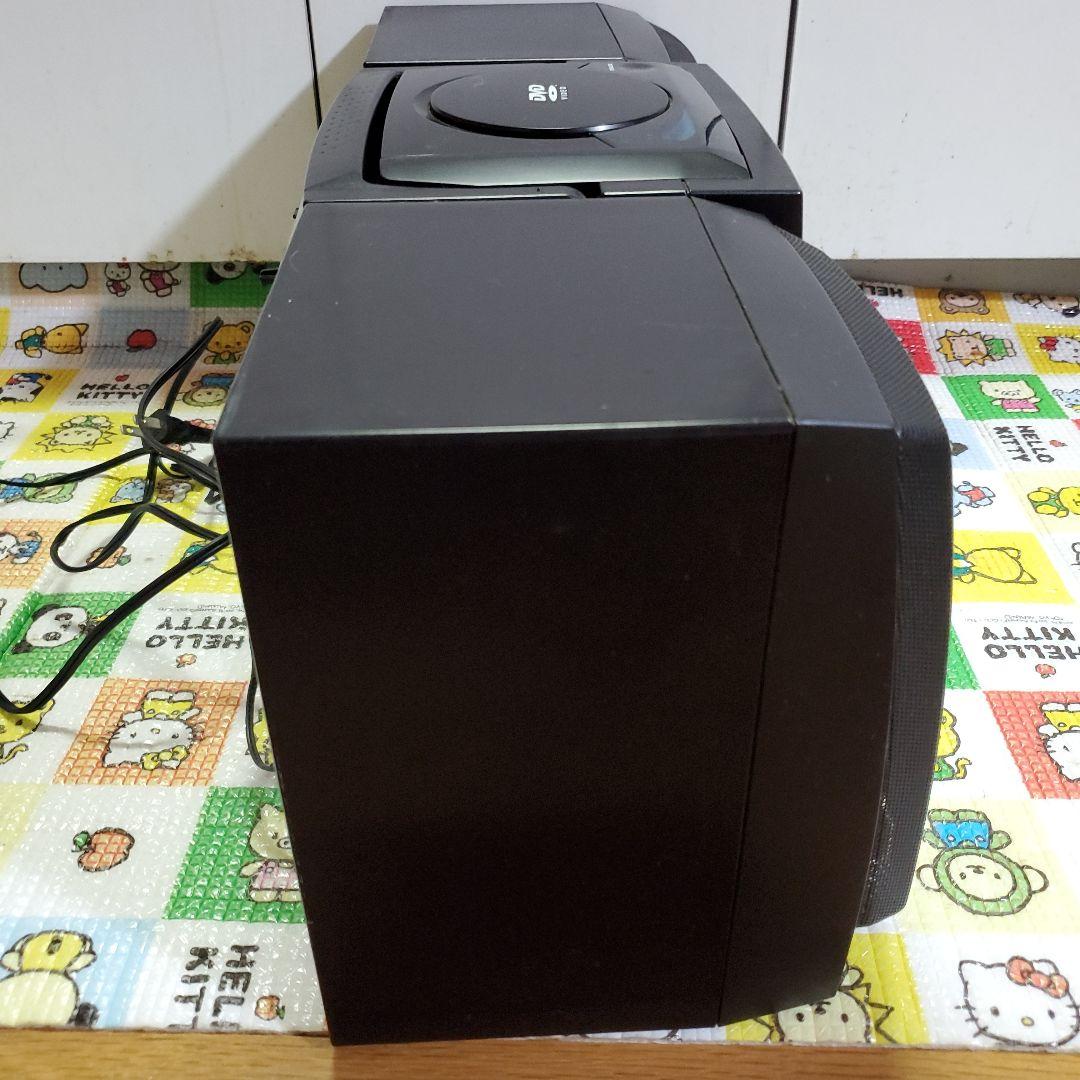 エグゼモード　7インチDVDコンポ　リモコンセット　動作品　USB使えます