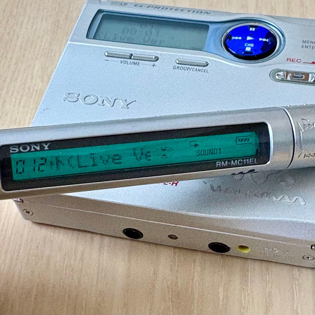 SONY MZ-R910 TYPE-R ポータブルMDプレーヤー