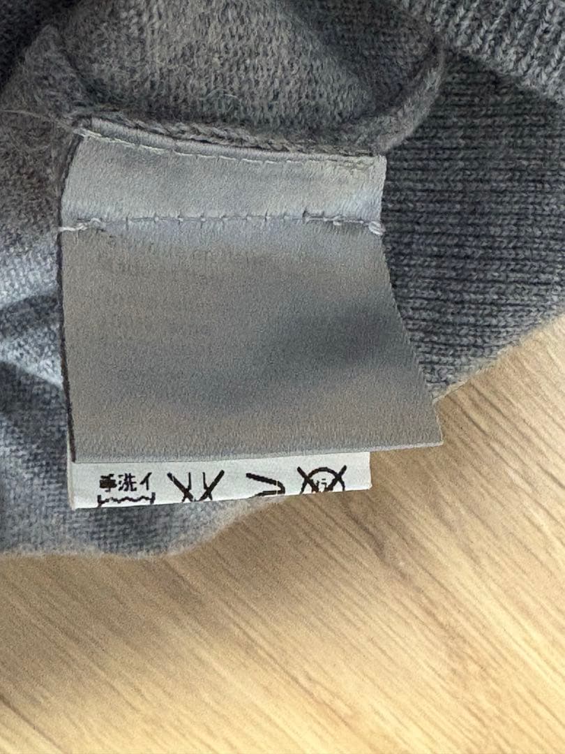 Dior Homme 05AW エディ期 クラッシュニット 爪 S グレー