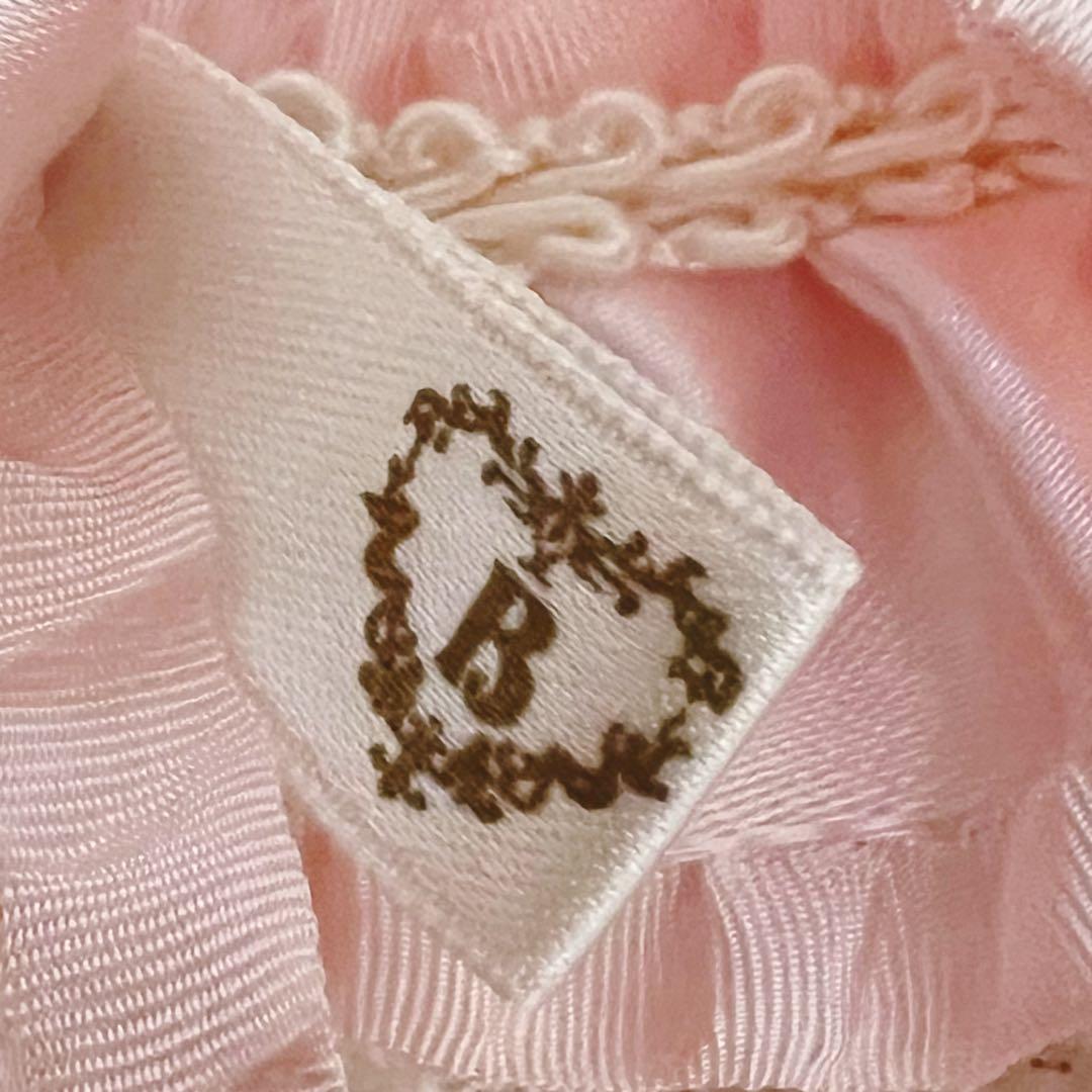 【レア】BABY, マドモアゼルジュエルローズ　丸型コーム　ピンク　ビジュー