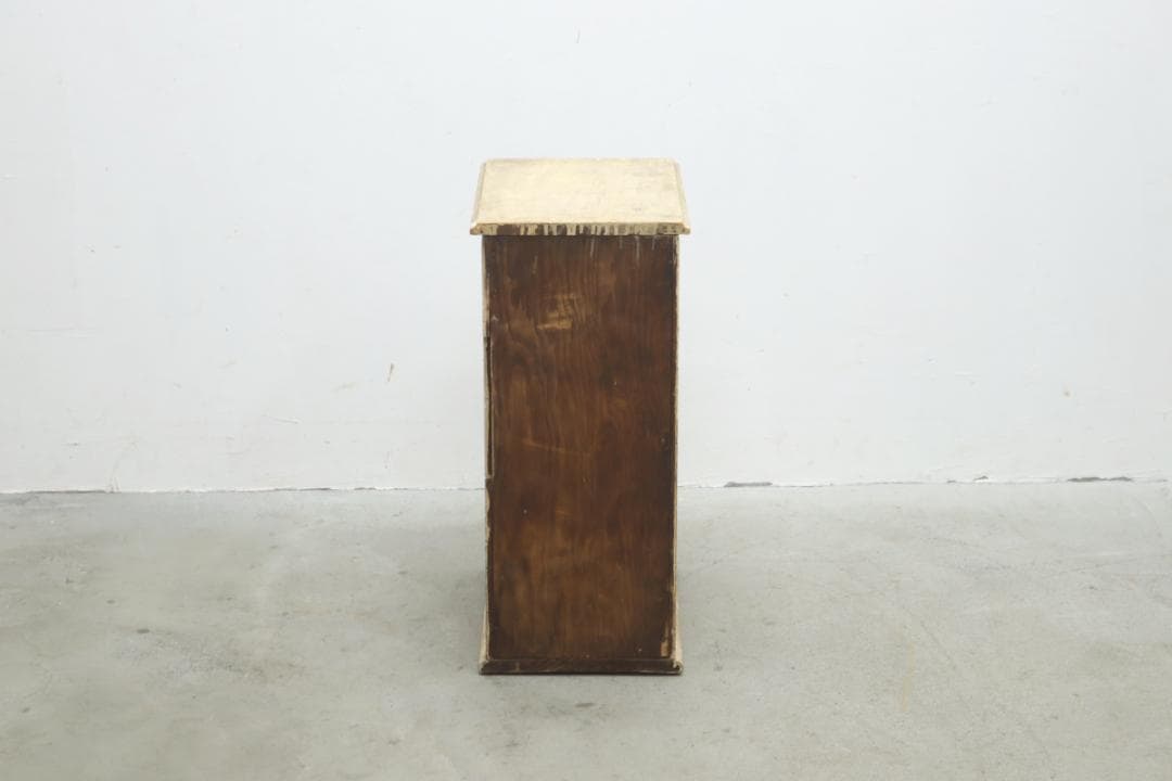 ヴィンテージ パイン材 ペイント ドロワー キャビネット 引き出し 収納 台