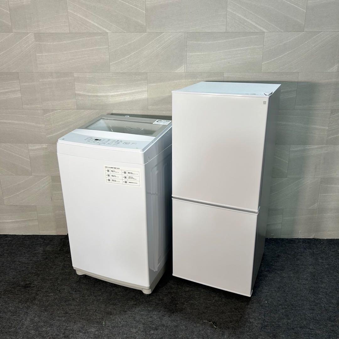 生活家電2点セット 冷蔵庫 洗濯機 お買得セット 2021年製 d3604