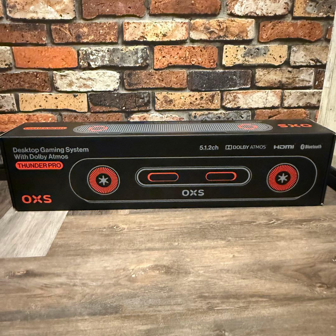 OXS Thunder Proゲーミングサウンドバー　新品未使用