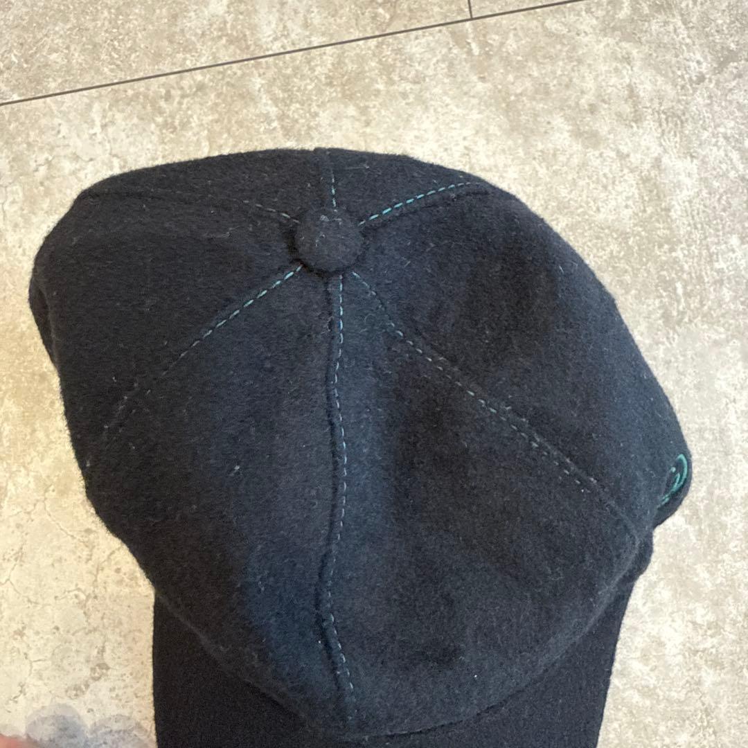 グッチ GUCCI 帽子 メンズ キャップ ロゴ付き L 59