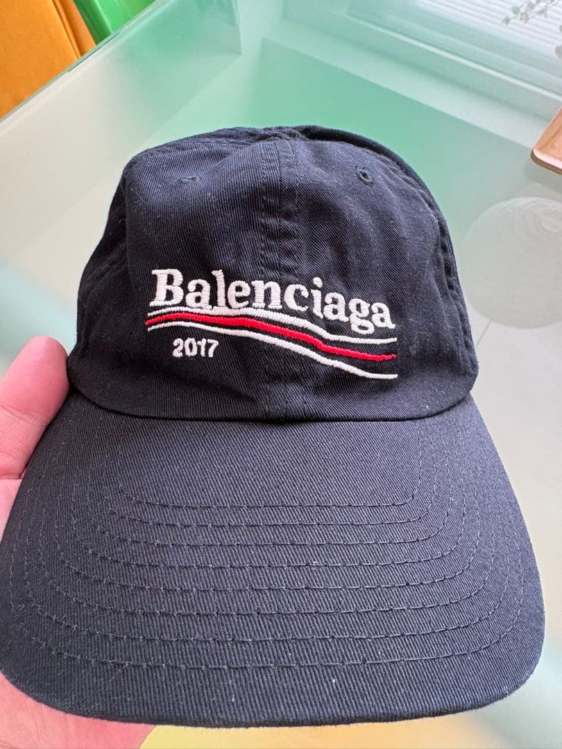 Balenciaga CAMPAIGN LOGO 2017 cap キャップ