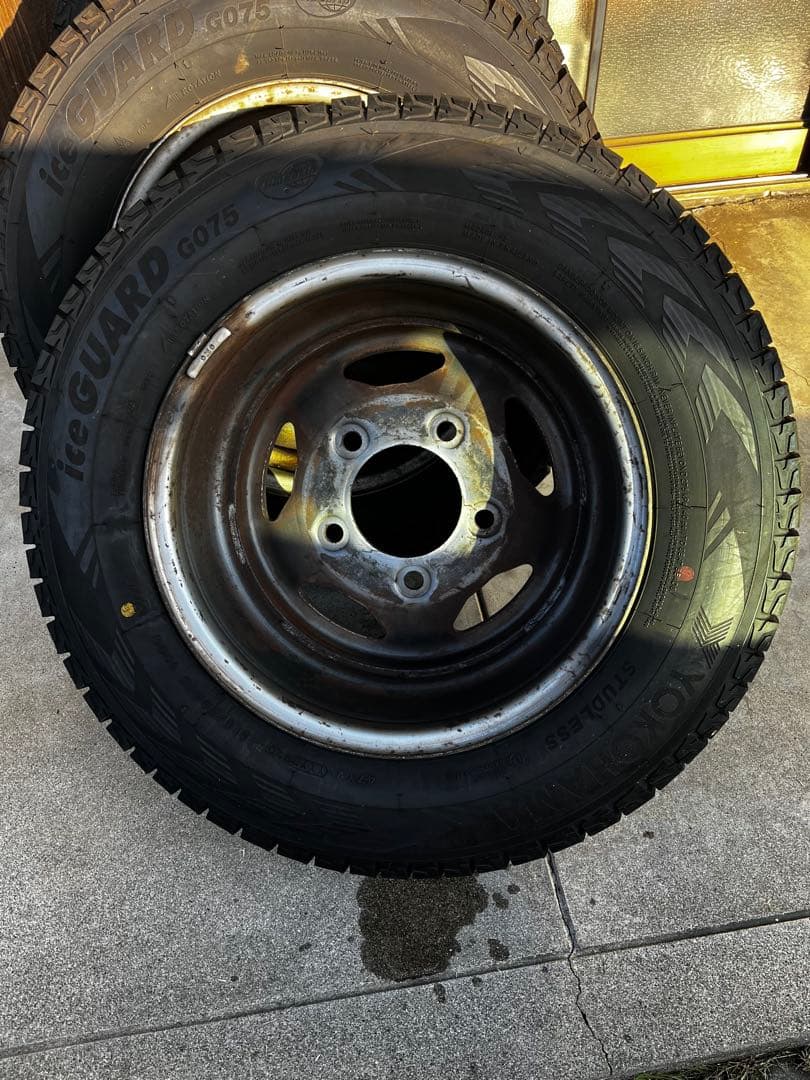 k*a様 ランドローバーディスカバリー1 ヨコハマアイスガード　タイヤ・ホイール