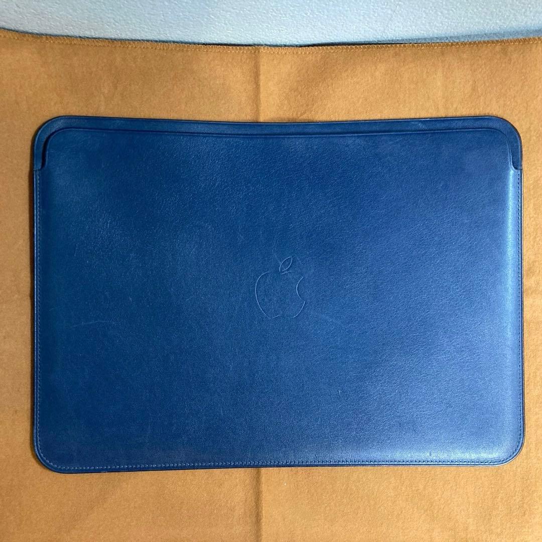 【美品】MacBook 12インチ 2017（充電回数75回）+レザースリーブ