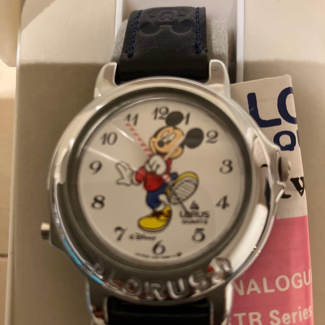 Kartoon　LORUSメロディミッキーウォッチ3点セット
