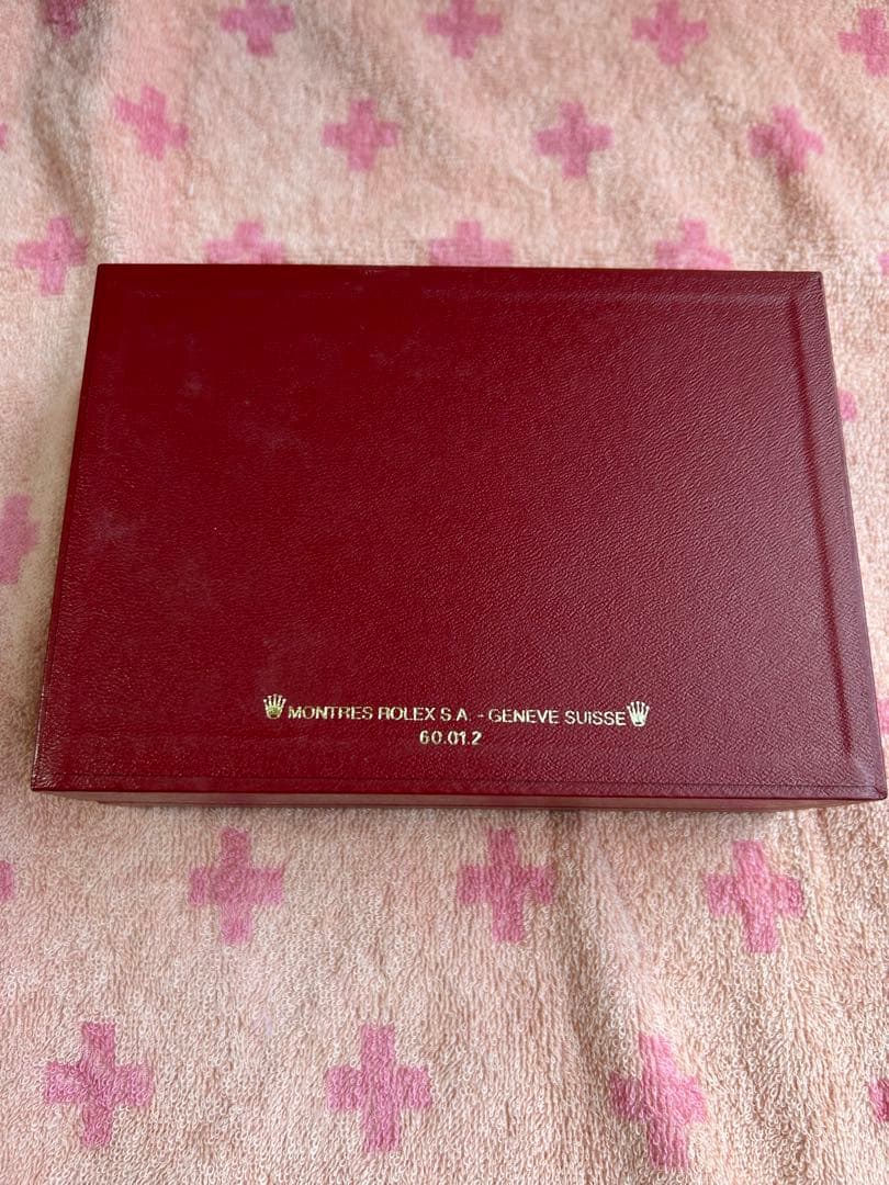 ROLEX 木製ケース 刺繍入り