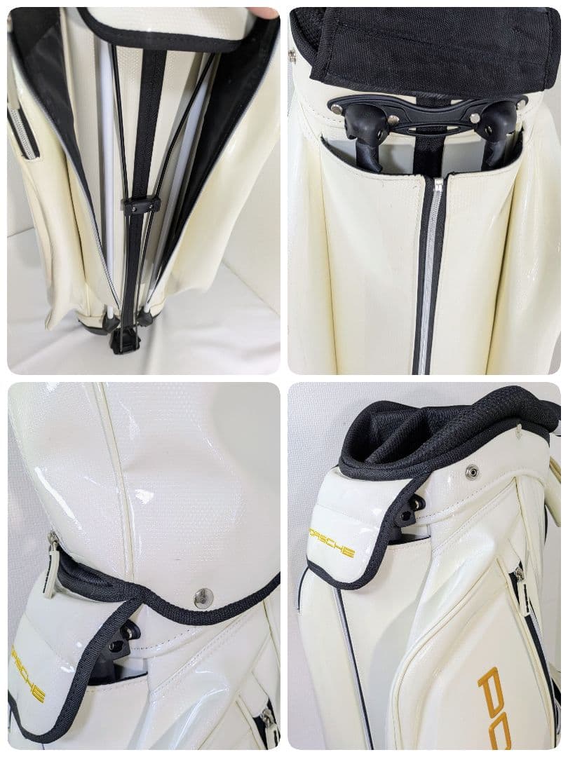 PORSCHE 高級スタンドキャディバッグ 9.5型 美品 希少