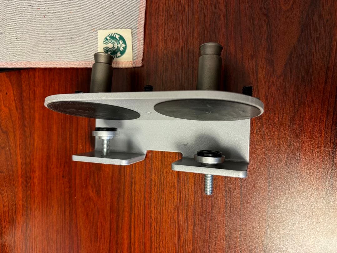 cbs flo デュアル用　テーブルクランプ　シルバー