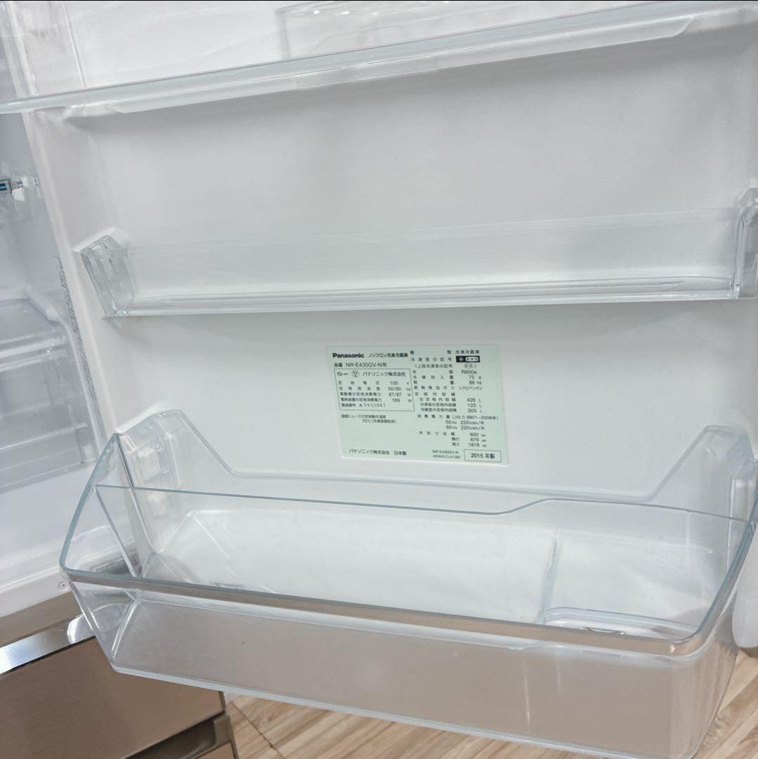 ◇大阪府 神戸市 配達料無料！5ヶ月保証！◇日本製◇パナソニック◇426L冷蔵庫