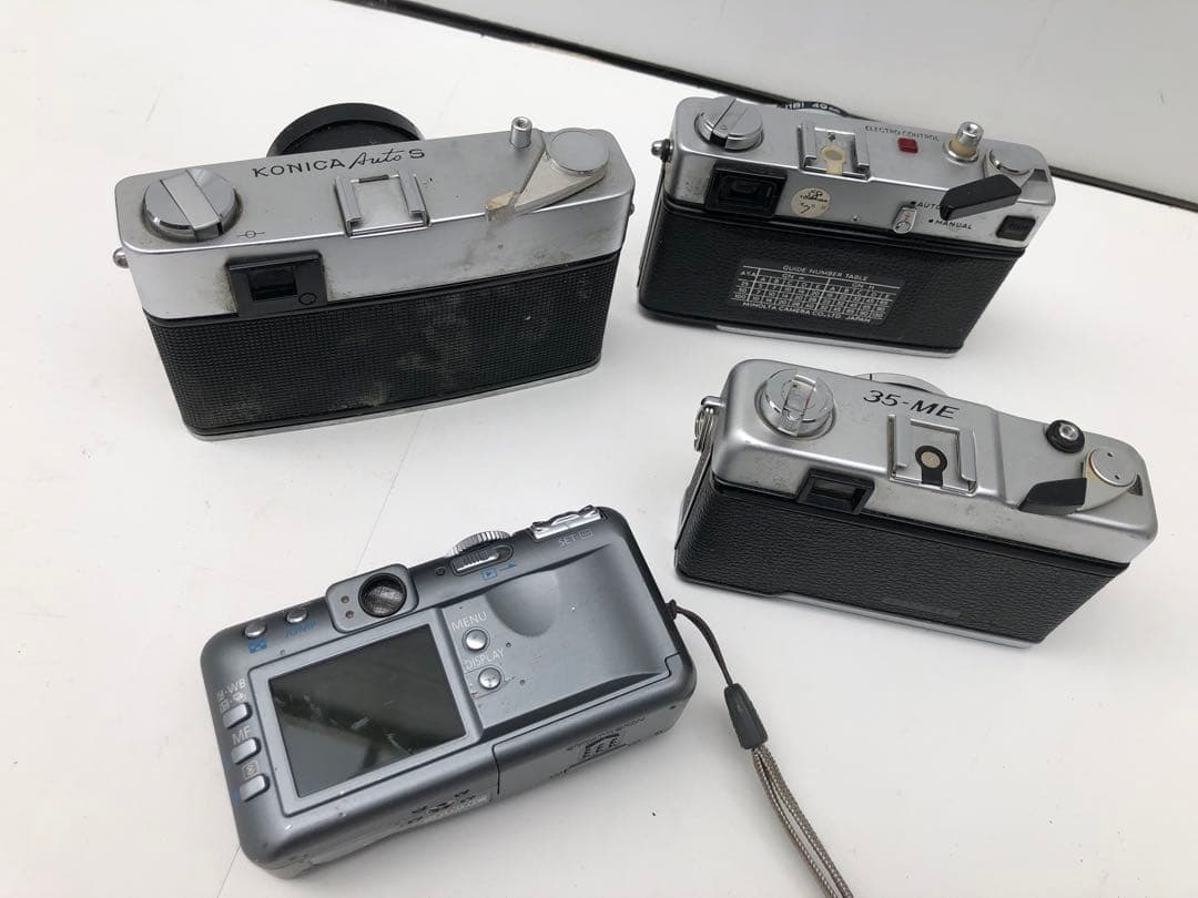 KONICA AUTO S などまとめて4台ジャンク(D137)