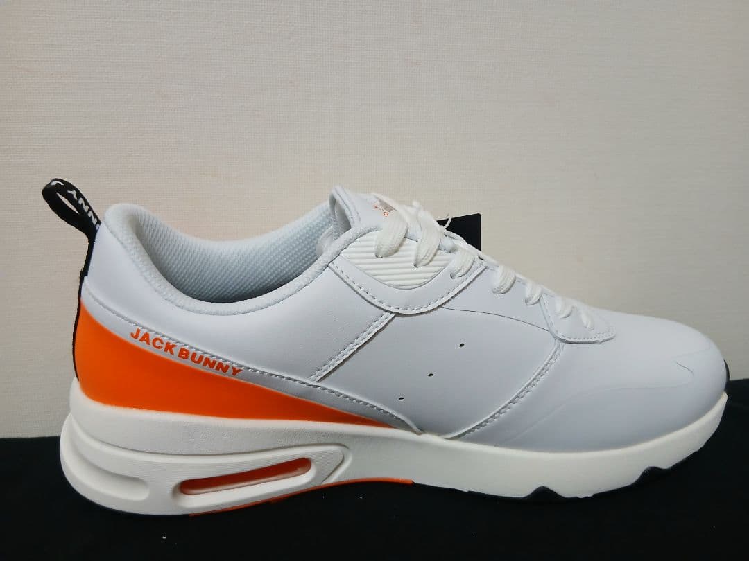 新品Jack Bunnyジャックバニー26.5cmメンズ ゴルフシューズホワイト