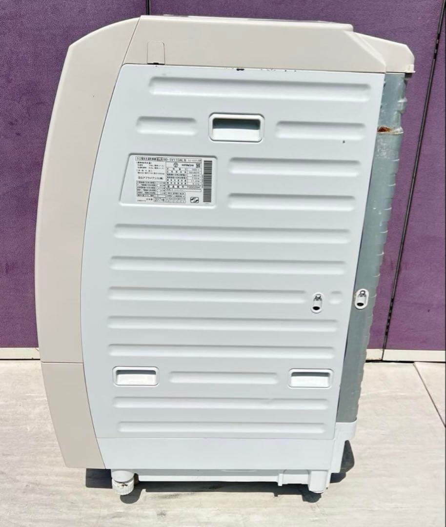 日立電気洗濯乾燥機 組込形BD- SV110AL 2017 年