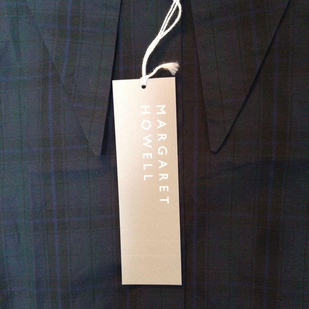新品未使用 MARGARET HOWELL マーガレットハウエルチェックブラウス