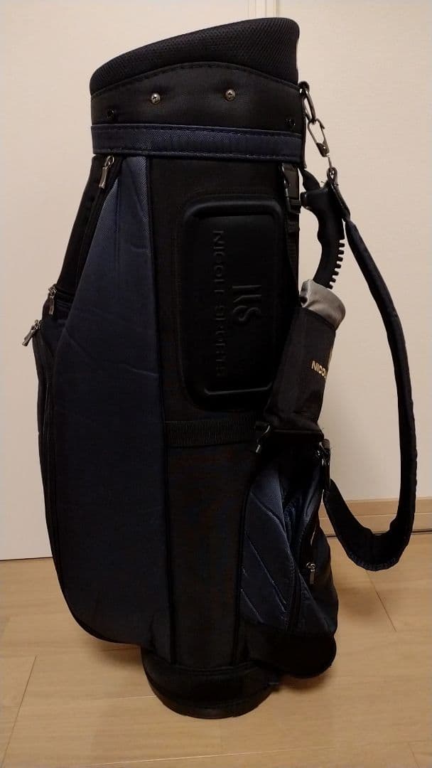 NICOLE SPORTS キャディバッグ ネイビー