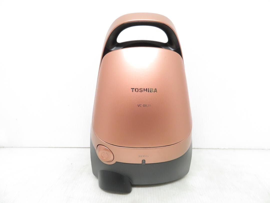 東芝 2022年製 紙パック式掃除機 クリーナー パワーブラシ VC-BKJ9