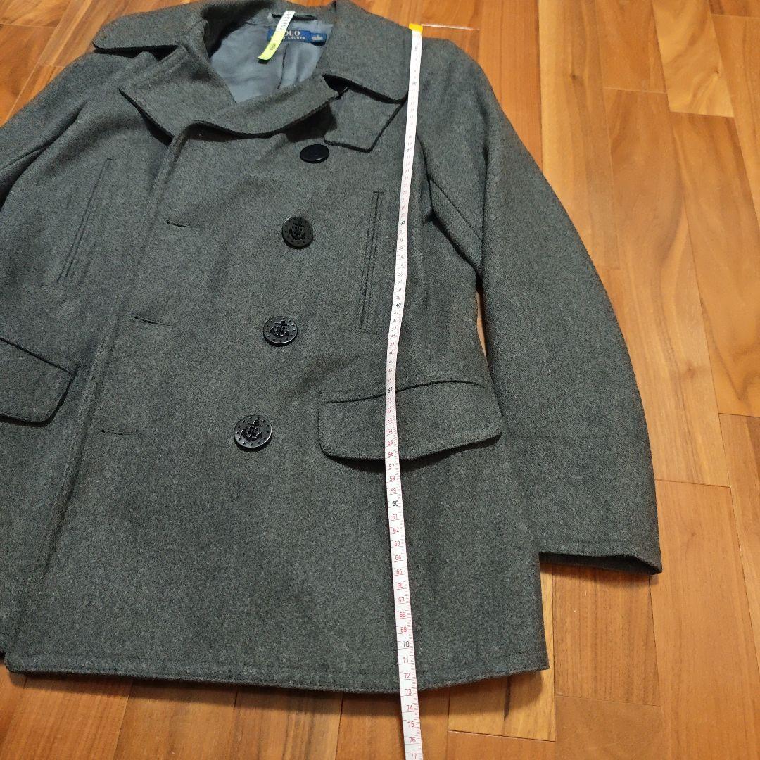 試着のみ　POLO RALPH LAUREN グレー ピーコート　Pコート