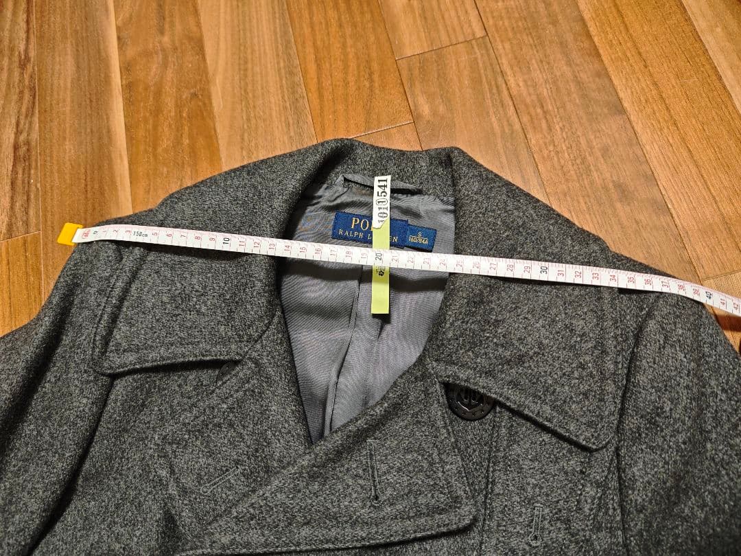 試着のみ　POLO RALPH LAUREN グレー ピーコート　Pコート