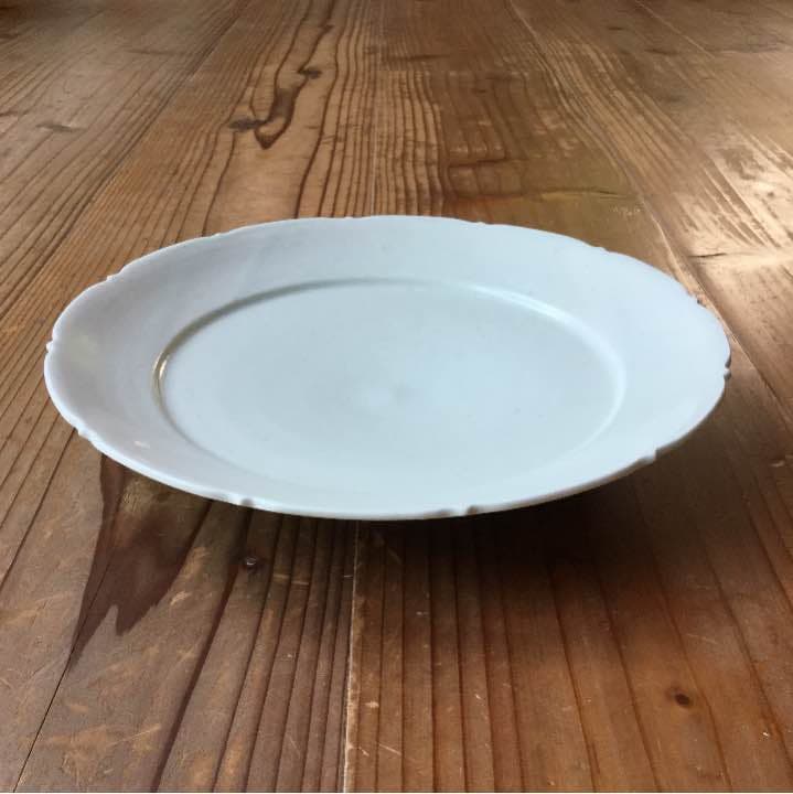 阿部春弥 Abe Haruya 白磁 輪花 皿 白いうつわ デルフト　伊藤聡信