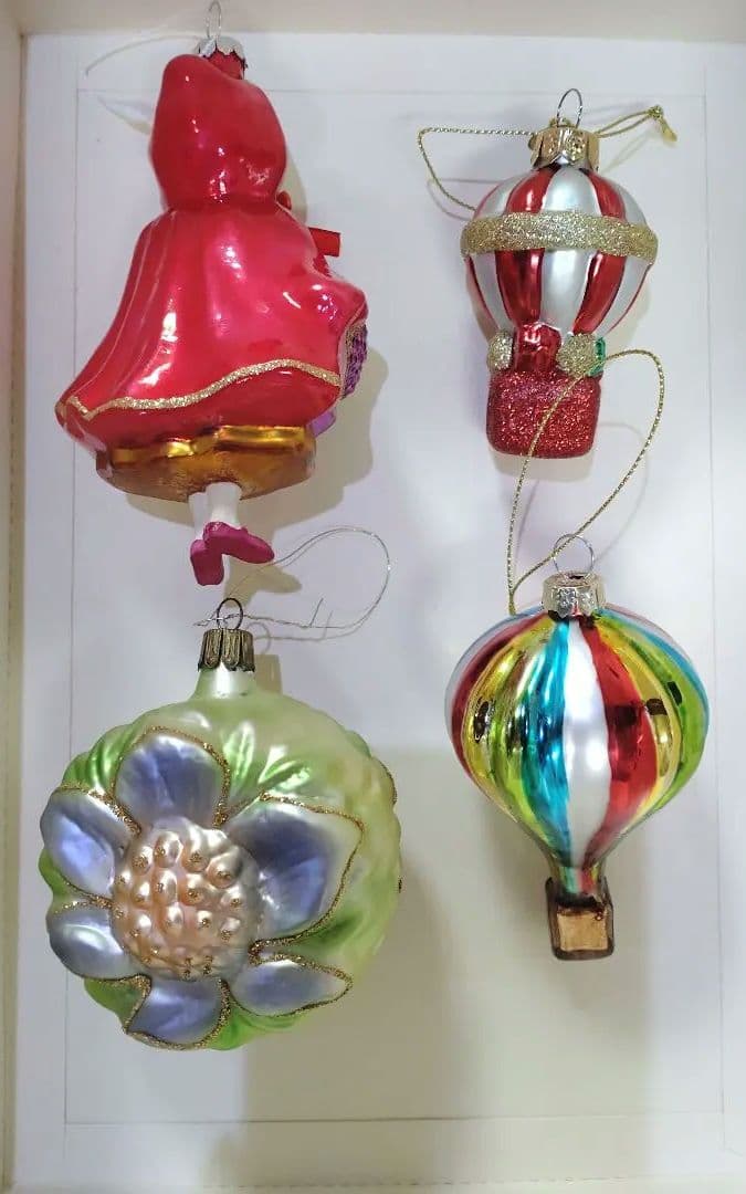 クリスマスオーナメント セット ガラスオーナメント