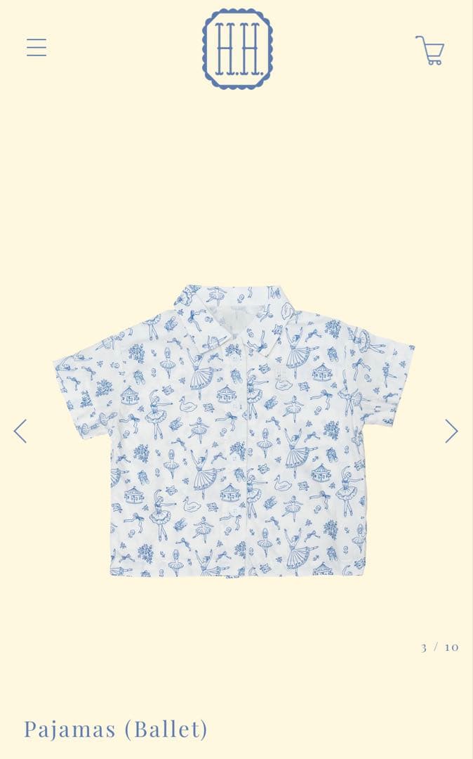 house on the hill baby Ballet柄　80cm