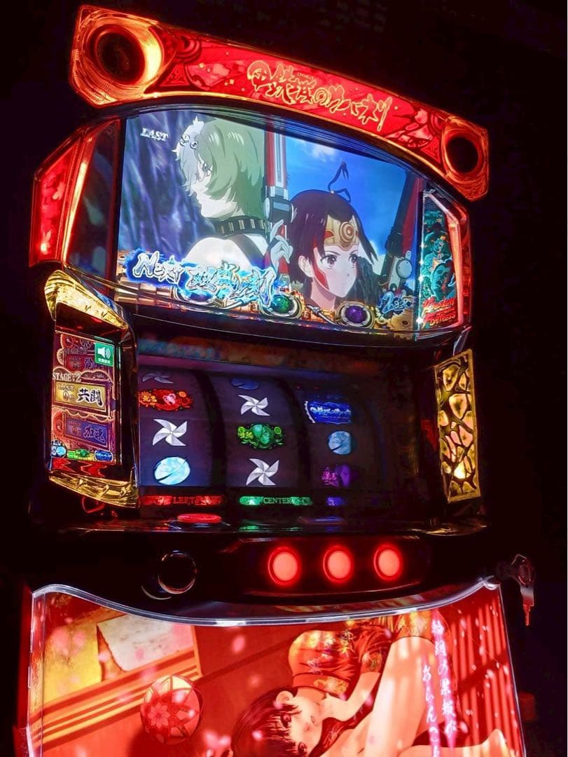 【送料無料】パチスロ S甲鉄城のカバネリ 無名パネル 実機