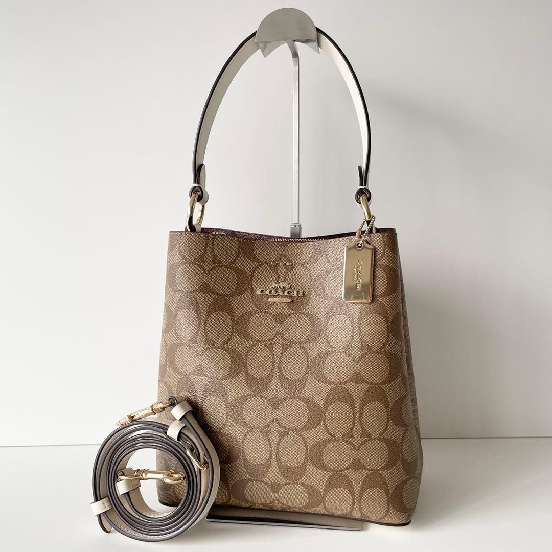 【新品】COACH スモール タウン バケット 2way ショルダーバッグ