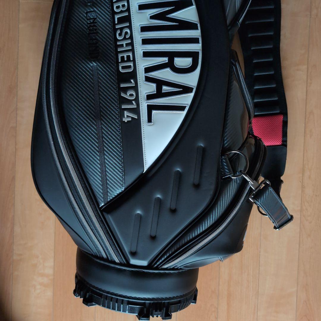 ADMRIAL ブラック ゴルフバッグ