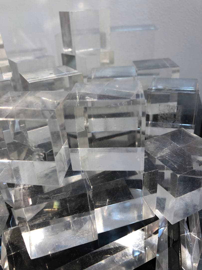 ディスプレイ アクリル　ディスプレイ用品　64個まとめ売り　キューブ