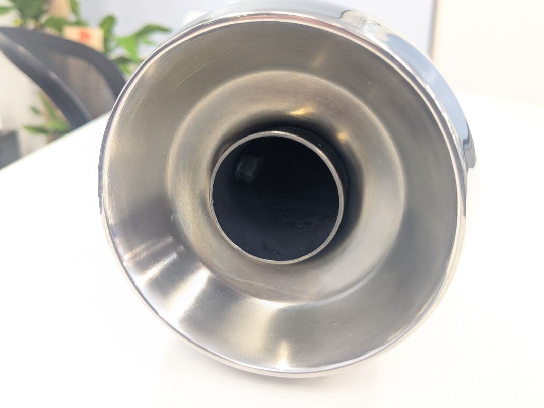 SR400 シムズクラフト　トラディショナルメガホンマフラー