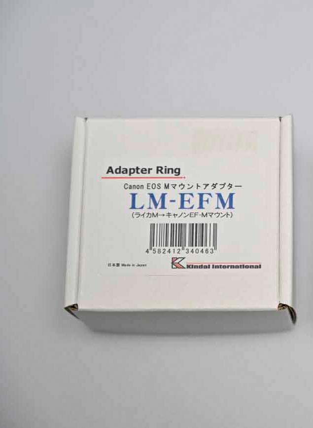 EOS M　EF-M　高品質　マウントアダプター　3個セット　RAYQUAL希少