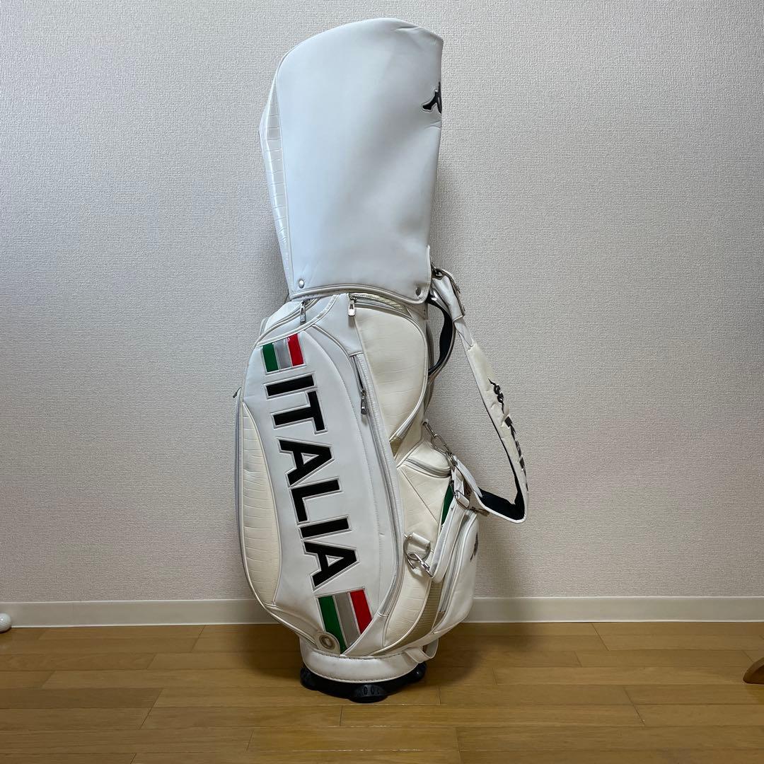 Kappa ゴルフバッグ ホワイト イタリア