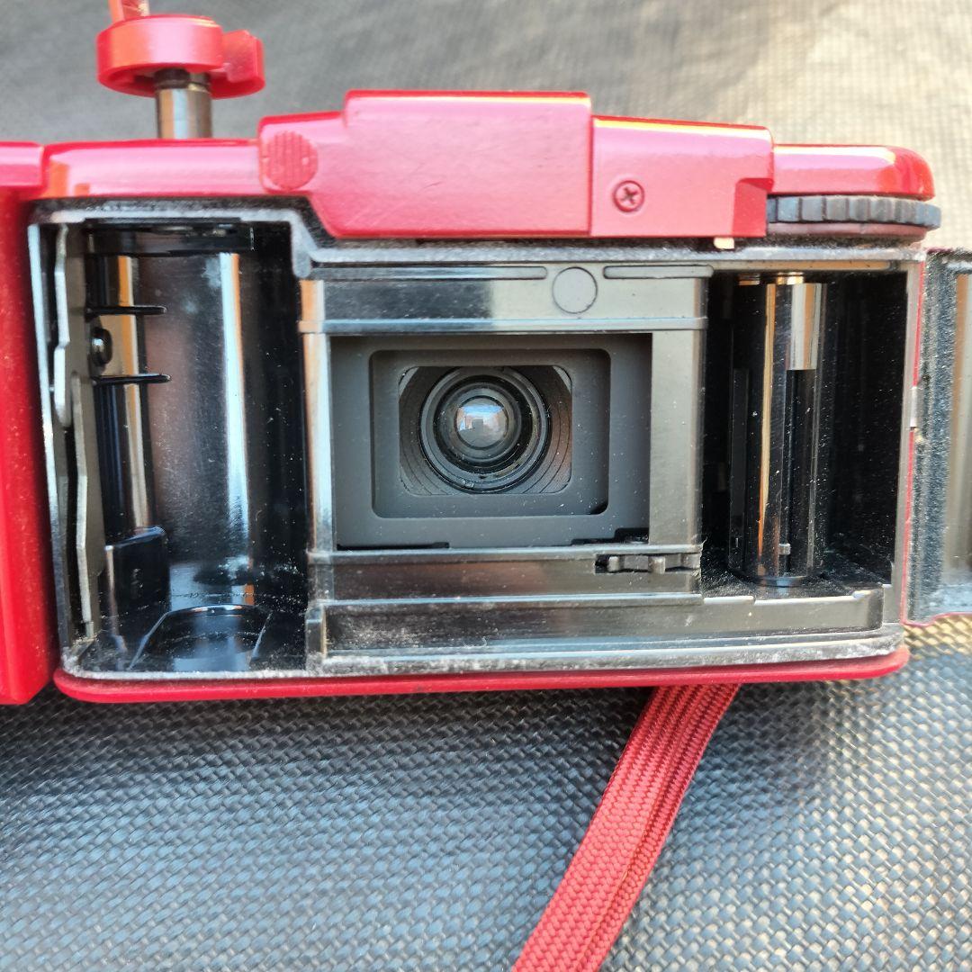 OLYMPUS オリンパス フィルムカメラ XA2 レッド 簡易動作確認済