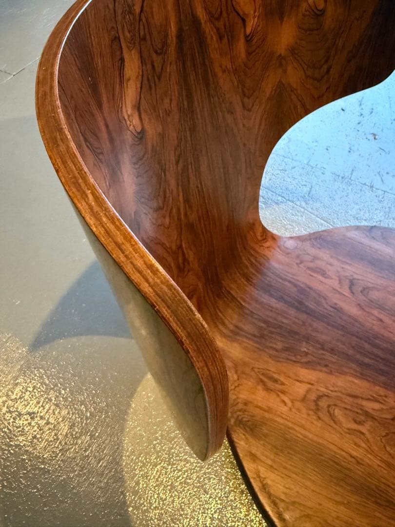 天童木工 剣持勇 ローズウッド カブト 座椅子 ジャパニーズモダン 希少