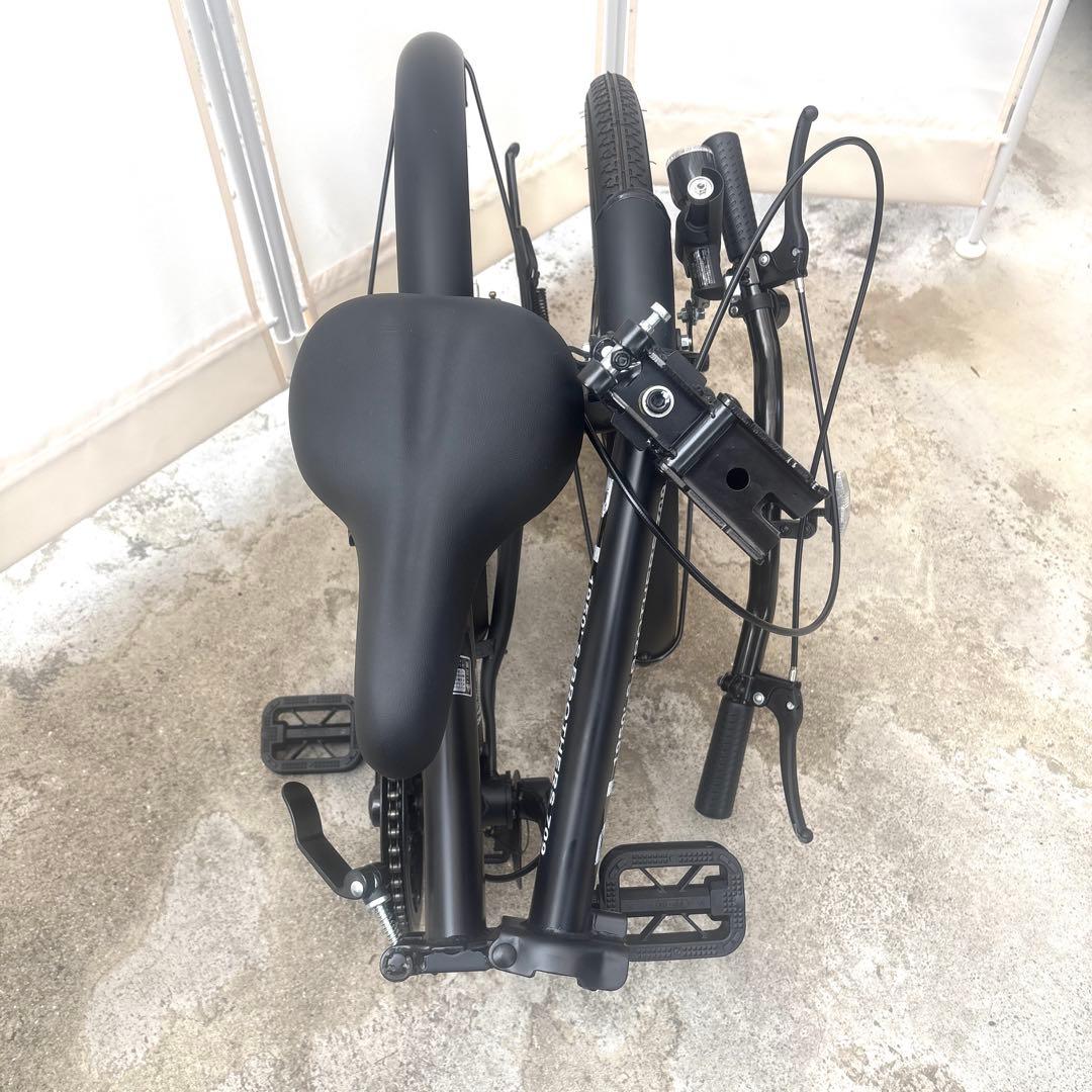 新品未使用 20インチ 折り畳み自転車 ブラック