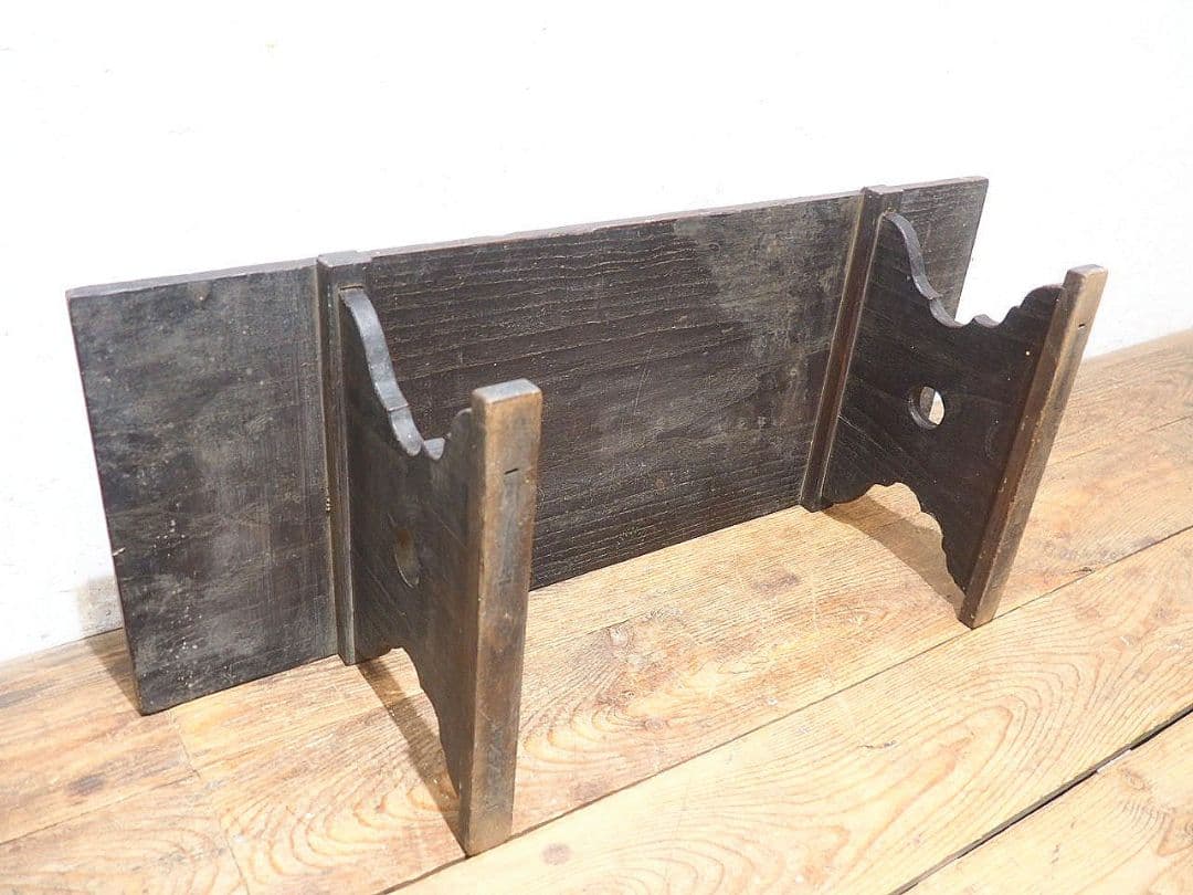 1406 杉のローテーブル　文机　陳列台　古家具　古道具　レトロ　アンティーク